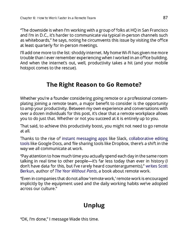 The Ultimate Guide to Remote Work - Page 91